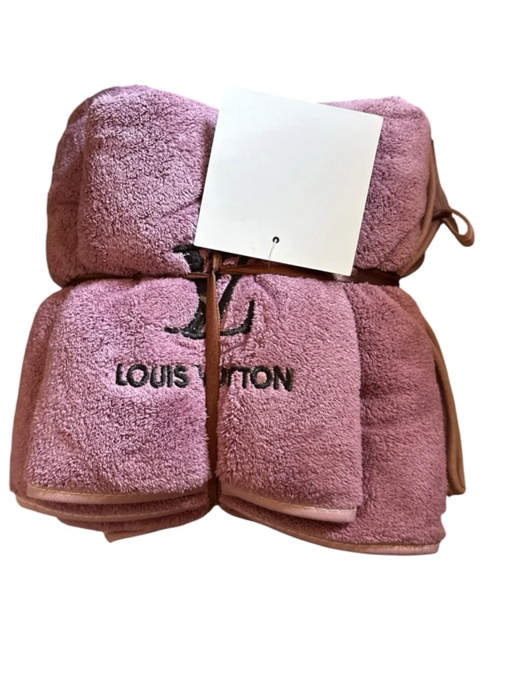 Fashion Plush Bath Towel Set